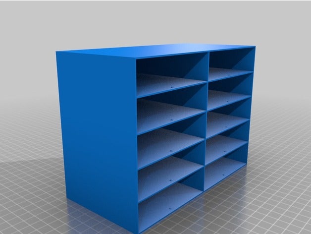 my box drawers containers customized 3D print model - Mito3D