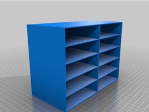 my box drawers containers customized 3d print model - Mito3D