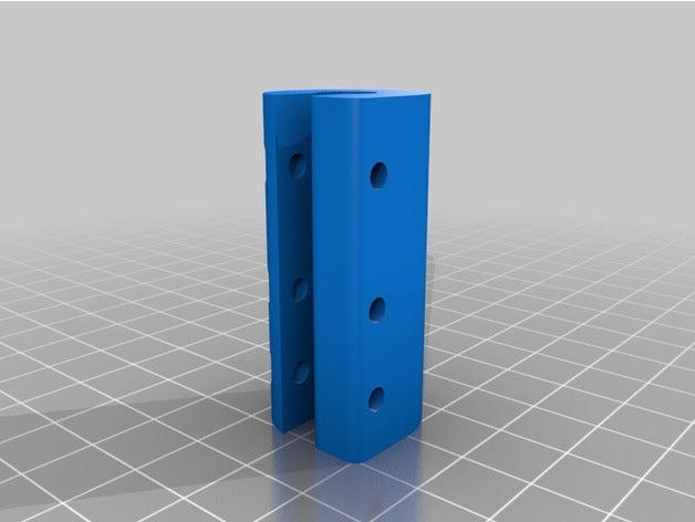 tr8x8 tornillo de 8mm nema23 acoplador Impresora 3d las piezas acme guía plomo llevar adaptador nema 23 paso a del motor 3D print model - Mito3D