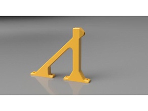 universal spool holder mount alpha 3d printer accessories filament folgertech ft5 ft-5 3d print model - Mito3D