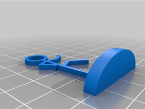 meine individuelle anpassbare stick Mann 2d-Kunst kundengebundene 3d print model - Mito3D