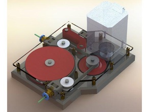 kalt-end-Reibung die Traktion extruder Riemenantrieb extrusion 3d-Drucker-Extrudern 3d print model - Mito3D