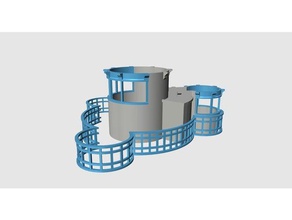 roter sand partie h remix bâtiments et structures 3d print model - Mito3D