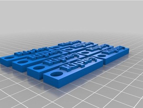 ripley tag 1 - Zubehör 3d print model - Mito3D
