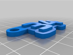 34 llaveros personalizado 3d print model - Mito3D