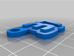 37 llaveros personalizado 3d print model - Mito3D
