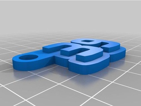 39 Anahtarlık özelleştirilmiş 3d print model - Mito3D