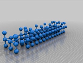 molecola del trigliceride La stampa 3d 3d print model - Mito3D
