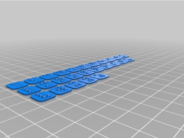 mon personnalisés clavier braille couvre v23 personnalisable outils personnalisé 3D print model - Mito3D