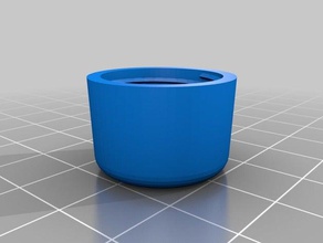 pipettor connecting nut parts 3d print model - Mito3D