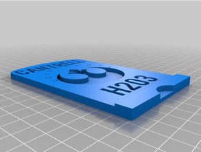 copia hall pass consiglieri La stampa 3d 3d print model - Mito3D