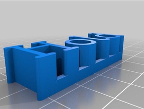 tutun heykeller özelleştirilmiş 3d print model - Mito3D