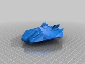 elite dangerous custom asp explorer vehicles sci-fi space spaceship starship 3d print model - Mito3D