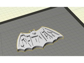 1966 batman-logo Requisiten batman 3d print model - Mito3D