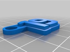19 i portachiavi su misura 3d print model - Mito3D