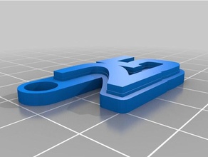 25 Schlüsselanhänger kundengebundene 3d print model - Mito3D