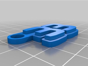 33 keychains customized 3d print model - Mito3D