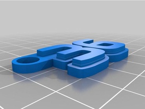36 keychains customized 3d print model - Mito3D