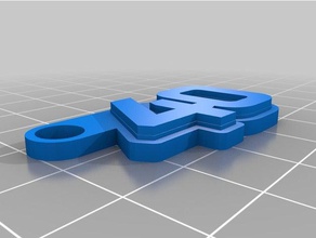 40 chaveiros personalizado 3d print model - Mito3D