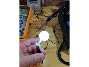 5mm led difusor do agregado familiar 3d print model - Mito3D