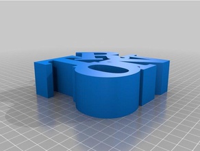 il mio personalizzato parola scolpire sculture su misura 3d print model - Mito3D