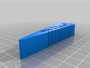 miller doorstop final ferramentas manuais personalizado 3d print model - Mito3D