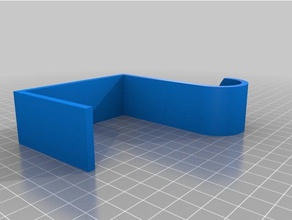 box round gancio appendiabiti da 77mm organizzazione su misura 3d print model - Mito3D