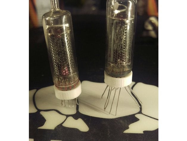 in-16 nixie-Röhren-Basis - Elektronik 3D print model - Mito3D