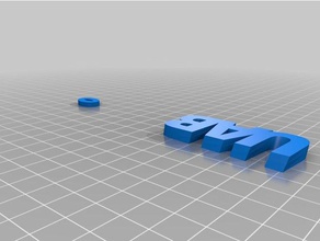 my customized iamburny's text - name keyring keyfob organization 3d print model - Mito3D