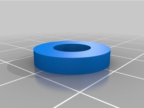 my customized nut job float washer parts 3d print model - Mito3D
