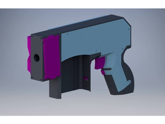 freigewehr-v1 Spielzeug & Spiele blaster Messing verkantet nerf nerf-blaster gun 3D print model - Mito3D