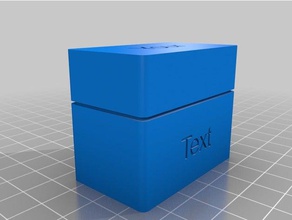 personalizável caixa de organização separadores v2 a caso 3d print model - Mito3D