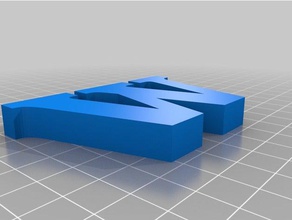 w-10 esculturas personalizado 3d print model - Mito3D