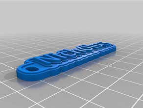 nicholas keychains customized 3d print model - Mito3D
