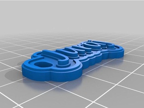 juraj keychains customized 3d print model - Mito3D