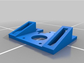 neue z-Achsen-Motorhalter flsun i3 3d-Drucker Teile flsun3d 3d print model - Mito3D