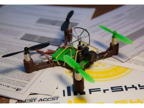 hubsan x4 h107l 3d printing mini quadcopter quad 3d print model - Mito3D