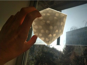 gyroid relleno de la prueba los cubos La impresión en 3d 3d print model - Mito3D