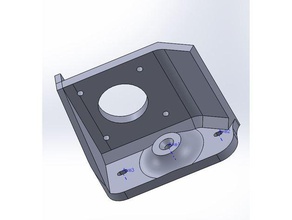 adaptör e3dtitan skaler l 3d yazıcı ekstruder bağdaştırıcı e3d-titan 3d print model - Mito3D