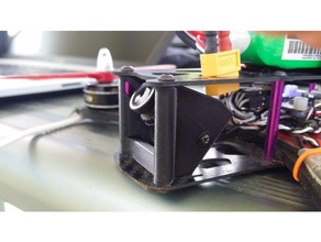 hs1177 mount martian 40degrees hobby fvp cam runcam holder 3d print model - Mito3D