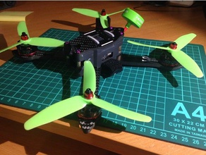 thor210 çerçeve - yan koruma r c araçlar loki quadcopter thor 3d print model - Mito3D