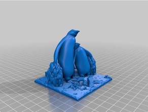 penguenler hobi 3d print model - Mito3D