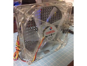 120mm fan guard 3d printer accessories 3d print model - Mito3D