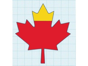canadiense digital logotipo del servicio el traje 3d print model - Mito3D