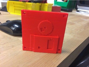 floppy disk props 3d print model - Mito3D