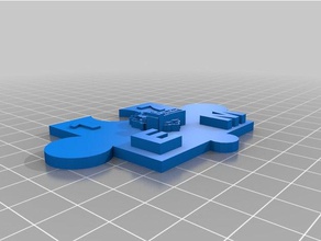 mcgee puzzle-Stück 3d-drucken 3d print model - Mito3D