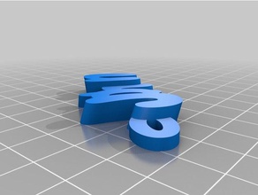 john Anahtarlık özelleştirilmiş 3d print model - Mito3D