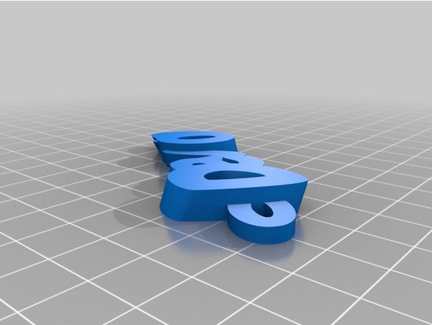 devon i portachiavi su misura 3D print model - Mito3D