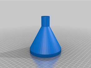 pavel's customized long neck funnel parametric art tools 3d print model - Mito3D