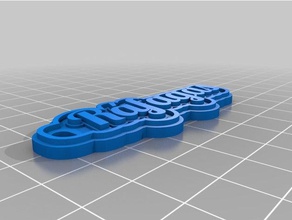 r fagas keychain keychains customized 3d print model - Mito3D